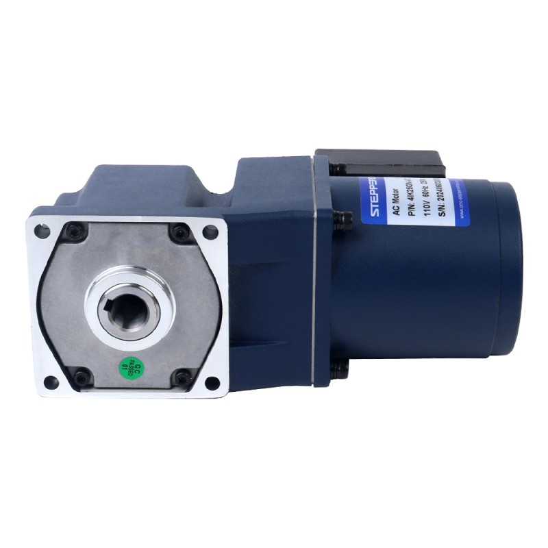 25W 220VAC 50Hz 67.5RPM 2.60Nm(368.19oz.in) Flange 80mm Right Angle Gearbox Hollow Shaft Single-phase AC Induction Motor - 4IK25GN-CT/4GN20RC | StepperOnline CA 25W 220VAC 50Hz 67.5RPM 2.60Nm(368.19oz.in) Flange 80mm Right Angle Gearbox Hollow Shaft Single-phase AC Induction Motor - 4IK25GN-CT/4GN20RC | StepperOnline CA