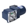25W 110VAC 60Hz 135RPM 1.30Nm(184.10oz.in) Flange 80mm Right Angle Gearbox Keyway Shaft Single-phase AC Induction  Motor - 4IK25GN-AT/4GN10RT | StepperOnline CA