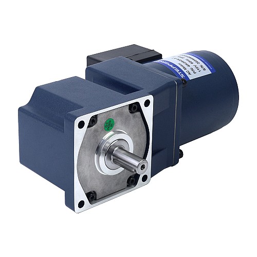 25W 220VAC 50Hz 7.5RPM 16.00Nm(2265.79oz.in) Flange 80mm Right Angle Gearbox Keyway Shaft Single-phase AC Induction  Motor - 4IK25GN-CT/4GN180RT | StepperOnline CA