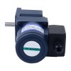 25W 110VAC 60Hz 135RPM 1.30Nm(184.10oz.in) Flange 80mm Right Angle Gearbox Keyway Shaft Single-phase AC Induction  Motor - 4IK25GN-AT/4GN10RT | StepperOnline CA