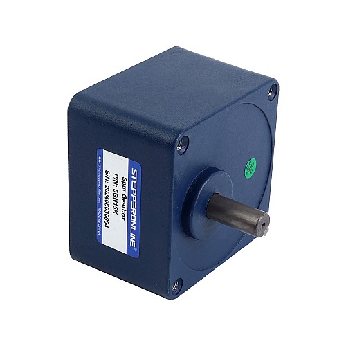 24V 60W 200RPM Geared Brushless DC Motor 2.32Nm(328.54oz.in) 15:1 Spur Gearbox - F5B60-24GN-30S/5GN15K | StepperOnline CA 24V 60W 200RPM Geared Brushless DC Motor 2.32Nm(328.54oz.in) 15:1 Spur Gearbox - F5B60-24GN-30S/5GN15K | StepperOnline CA