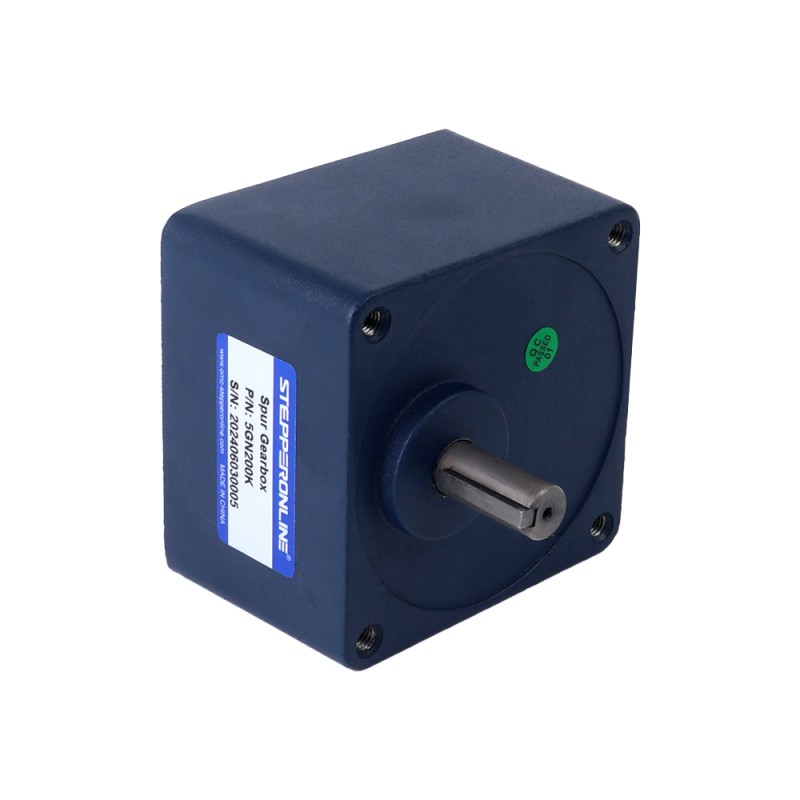 60W 220VAC 50Hz 6.75RPM 10.00Nm(1416.12oz.in) Flange 90mm Spur Gearbox Single-phase AC Induction  Motor - 5IK60GN-CFT/5GN200K | StepperOnline CA