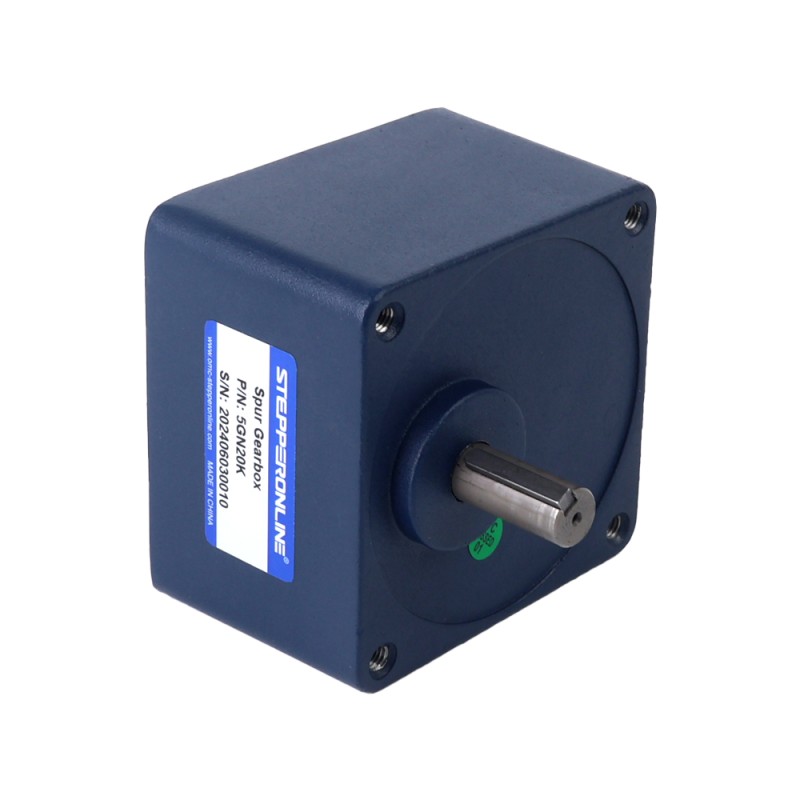 60W 220VAC 50Hz 67.5RPM 5.92Nm(838.34oz.in) Flange 90mm Spur Gearbox Single-phase AC Induction  Motor - 5IK60GN-CFT/5GN20K | StepperOnline CA