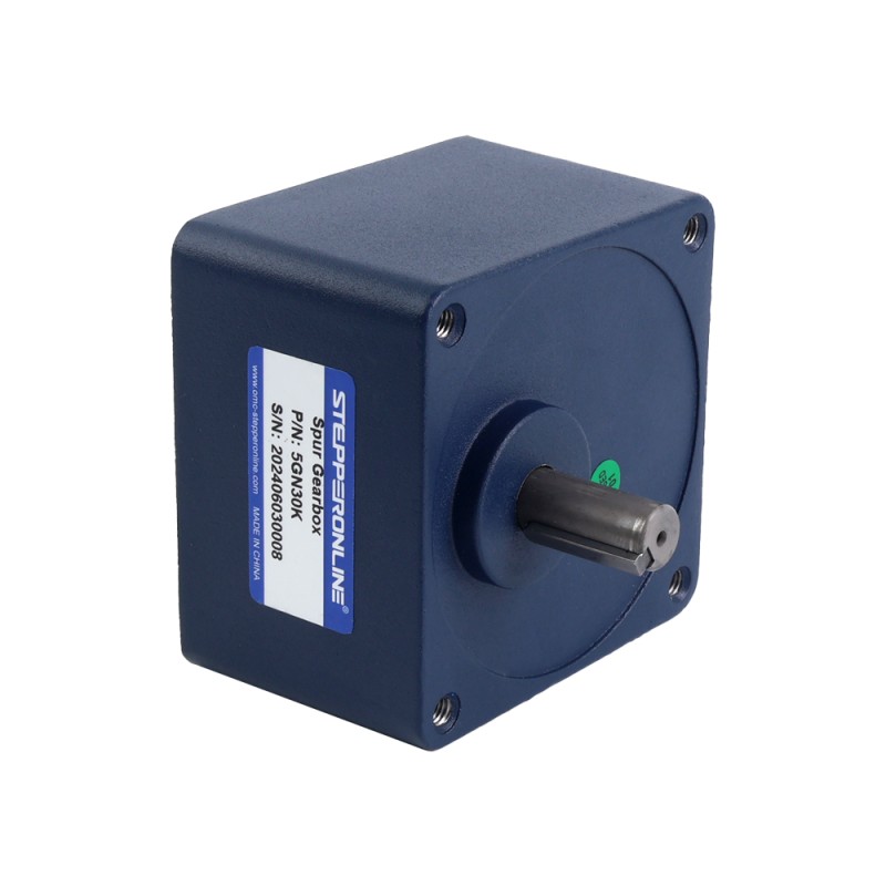 40W 220VAC/380VAC 50/60Hz 45/51.6RPM 6.43Nm(910.56oz.in)/5.07Nm(717.97oz.in) Flange 90mm Spur Gearbox Three-phase AC Induction Motor - 5IK40GN-S/S3T/5GN30K | StepperOnline CA 40W 220VAC/380VAC 50/60Hz 45/51.6RPM 6.43Nm(910.56oz.in)/5.07Nm(717.97oz.in) Flange 90mm Spur Gearbox Three-phase AC Induction Motor - 5IK40GN-S/S3T/5GN30K | StepperOnline CA