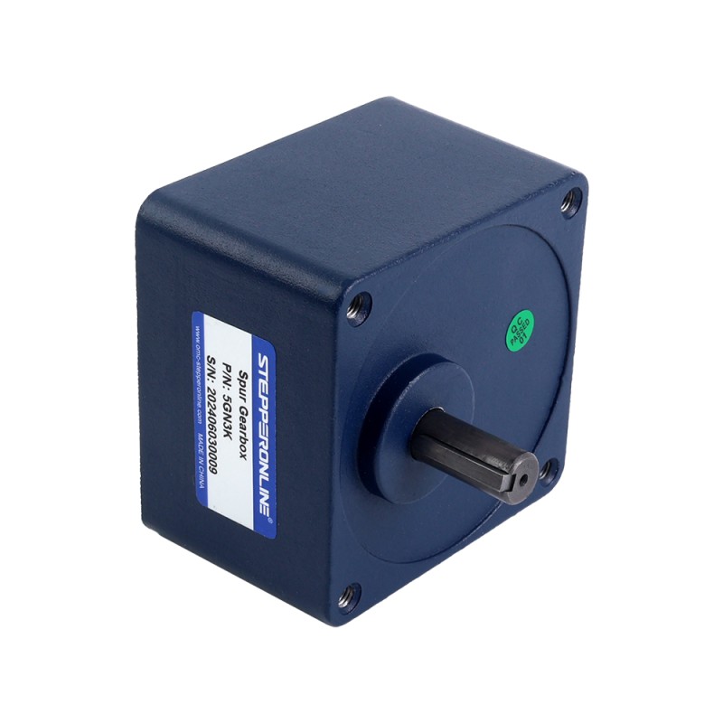 60W 110VAC 60Hz 516RPM 0.86Nm(121.79oz.in) Flange 90mm Spur Gearbox Single-phase AC Induction  Motor - 5IK60GN-AFT/5GN3K | StepperOnline CA