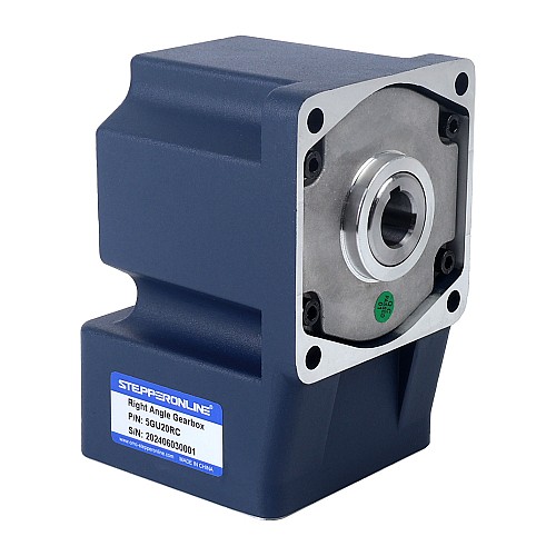 Brushed 24V 150W 6.66Nm(943.14oz.in) 150RPM w/ 20:1 Right Angle Gearbox DC Gear Motor - F5D150-24GU-30S/5GU20RC | StepperOnline CA Brushed 24V 150W 6.66Nm(943.14oz.in) 150RPM w/ 20:1 Right Angle Gearbox DC Gear Motor - F5D150-24GU-30S/5GU20RC | StepperOnline CA