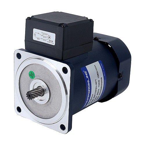 120W 110VAC 60Hz 15.5RPM 20.00Nm(2832.23oz.in) Flange 90mm Spur Gearbox Single-phase AC Induction Motor - 5IK120GU-AFT/5GU100KB | StepperOnline CA 120W 110VAC 60Hz 15.5RPM 20.00Nm(2832.23oz.in) Flange 90mm Spur Gearbox Single-phase AC Induction Motor - 5IK120GU-AFT/5GU100KB | StepperOnline CA