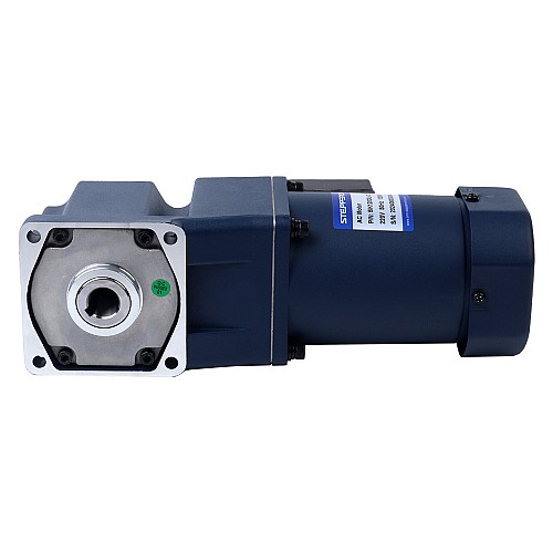 120W 220VAC 50Hz 13.5RPM 40.00Nm(5664.47oz.in) Flange 90mm Right Angle Gearbox Hollow Shaft Single-phase AC Induction Motor - 5IK120GU-CFT/5GU100RC | StepperOnline CA 120W 220VAC 50Hz 13.5RPM 40.00Nm(5664.47oz.in) Flange 90mm Right Angle Gearbox Hollow Shaft Single-phase AC Induction Motor - 5IK120GU-CFT/5GU100RC | StepperOnline CA