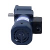 120W 220VAC/380VAC 50/60Hz 67.5RPM 12.00Nm(1699.34oz.in) Flange 90mm Right Angle Gearbox Keyway Shaft Three-phase AC Induction Motor - 5IK120GU-S/S3FT/5GU20RT | StepperOnline CA 120W 220VAC/380VAC 50/60Hz 67.5RPM 12.00Nm(1699.34oz.in) Flange 90mm Right Angle Gearbox Keyway Shaft Three-phase AC Induction Motor - 5IK120GU-S/S3FT/5GU20RT | StepperOnline CA