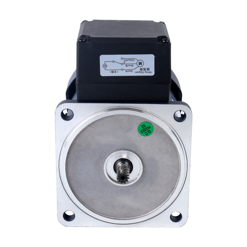 60W 220VAC 50Hz 13.5RPM 10.00Nm(1416.12oz.in) Flange 90mm Spur Gearbox Single-phase AC Induction  Motor - 5IK60GN-CFT/5GN100K | StepperOnline CA