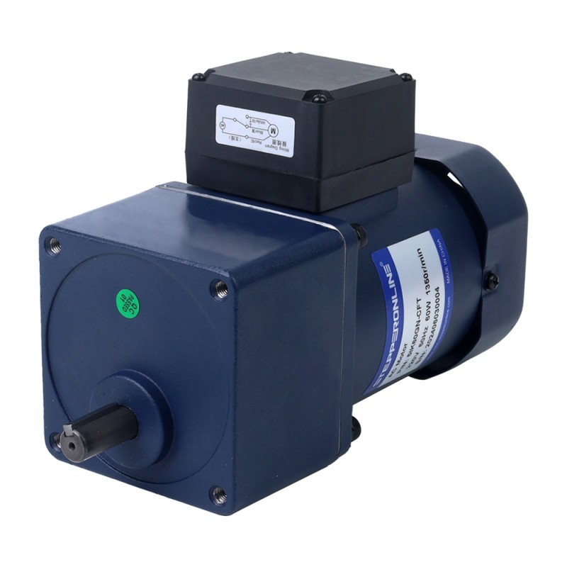 60W 110VAC 60Hz 51.6RPM 7.72Nm(1093.24oz.in) Flange 90mm Spur Gearbox Single-phase AC Induction  Motor - 5IK60GN-AFT/5GN30K | StepperOnline CA