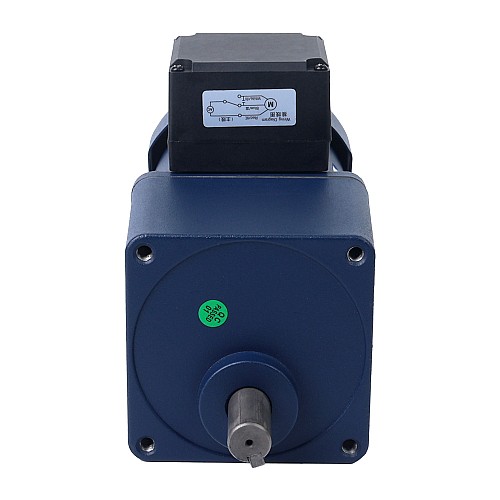90W 220VAC 50Hz 67.5RPM 8.80Nm(1246.18oz.in) Flange 90mm Spur Gearbox Single-phase AC Induction  Motor - 5IK90GU-CFT/5GU20KB | StepperOnline CA
