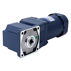 90W 110VAC 7.5RPM 40.00Nm(5664.47oz.in) Flange 90mm Right Angle Gearbox Hollow Shaft Single-phase AC Induction Motor