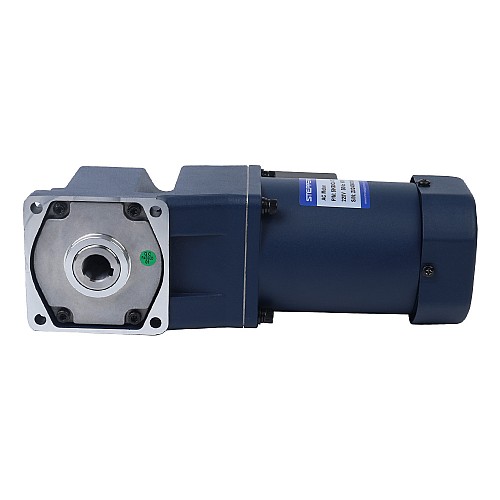 90W 220VAC/380VAC 50/60Hz 90RPM 7.00Nm(991.28oz.in) Flange 90mm Right Angle Gearbox Hollow Shaft Three-phase AC Induction Motor - 5IK90GU-S/S3FT/5GU15RC | StepperOnline CA 90W 220VAC/380VAC 50/60Hz 90RPM 7.00Nm(991.28oz.in) Flange 90mm Right Angle Gearbox Hollow Shaft Three-phase AC Induction Motor - 5IK90GU-S/S3FT/5GU15RC | StepperOnline CA