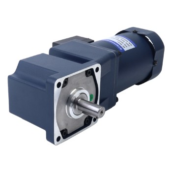 US On Sale - 90W 220/380VAC 135RPM 4.60Nm Flange 90mm Right Angle Gearbox Keyway Shaft Three-phase AC Induction Motor