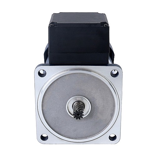 90W 220VAC/380VAC 50/60Hz 27RPM 21.00Nm(2973.84oz.in) Flange 90mm Right Angle Gearbox Keyway Shaft Three-phase AC Induction Motor - 5IK90GU-S/S3FT/5GU50RT | StepperOnline CA 90W 220VAC/380VAC 50/60Hz 27RPM 21.00Nm(2973.84oz.in) Flange 90mm Right Angle Gearbox Keyway Shaft Three-phase AC Induction Motor - 5IK90GU-S/S3FT/5GU50RT | StepperOnline CA