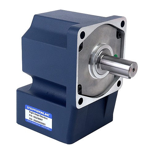 200W 110VAC 60Hz 0.9-15.5RPM 60.00Nm(8496.6oz.in) Flange 104mm Right Angle Gearbox Single-phase AC Variable Speed Motor - 6IK200RGU-AF/6GU100RT | StepperOnline CA 200W 110VAC 60Hz 0.9-15.5RPM 60.00Nm(8496.6oz.in) Flange 104mm Right Angle Gearbox Single-phase AC Variable Speed Motor - 6IK200RGU-AF/6GU100RT | StepperOnline CA