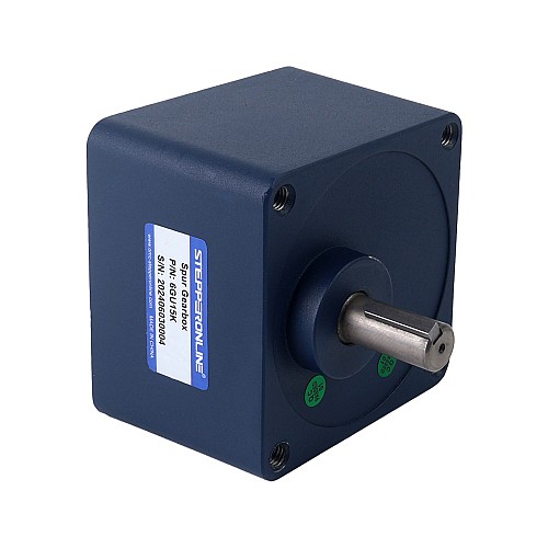 Brushed 48V 250W 14.50Nm(2053.37oz.in) 120RPM w/ 15:1 Spur Gearbox DC Gear Motor - F6D250-48GU-18S/6GU15K | StepperOnline CA Brushed 48V 250W 14.50Nm(2053.37oz.in) 120RPM w/ 15:1 Spur Gearbox DC Gear Motor - F6D250-48GU-18S/6GU15K | StepperOnline CA