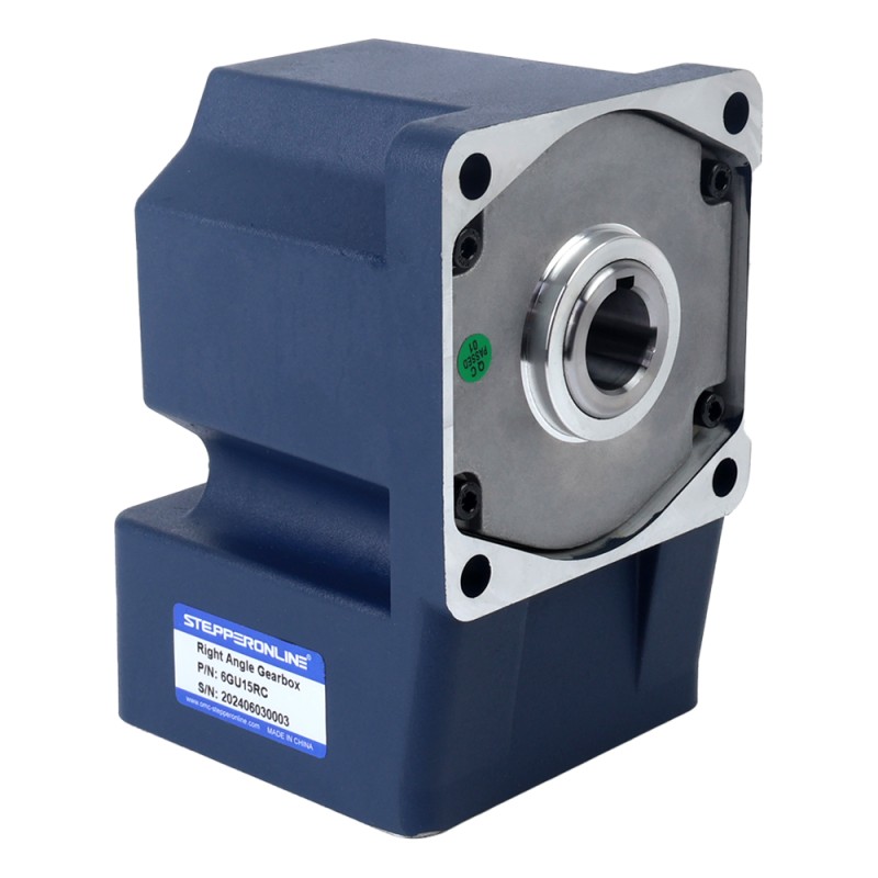 200W 110VAC 60Hz 6-103.33RPM 15.00Nm(2124.15oz.in) Flange 104mm Right Angle Gearbox Single-phase AC Variable Speed Motor - 6IK200RGU-AF/6GU15RC | StepperOnline CA