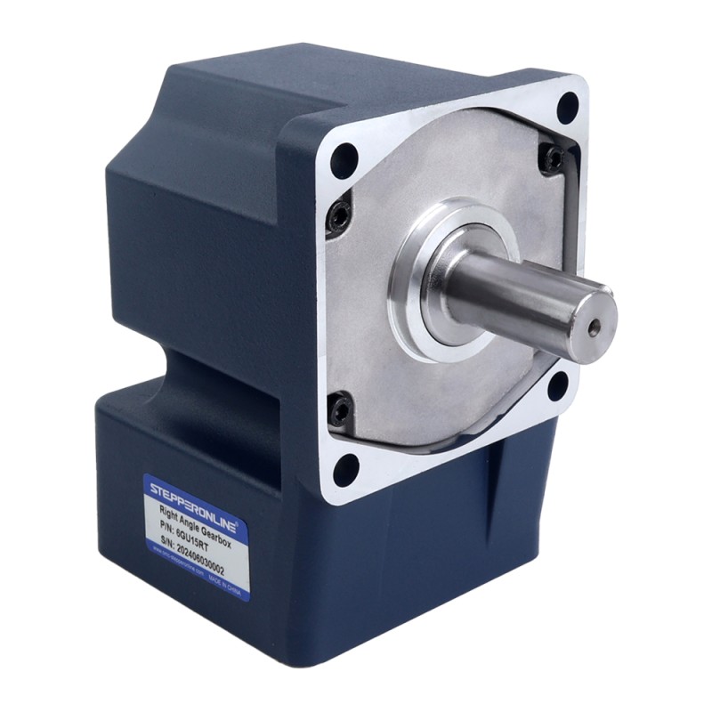 Used - Stock in Germany - Brushed 48V 250W 8.43Nm(1193.79oz.in) 200RPM w/ 15:1 Right Angle Gearbox DC Gear Motor - F6D250-48GU-30S/6GU15RT-USED | StepperOnline CA