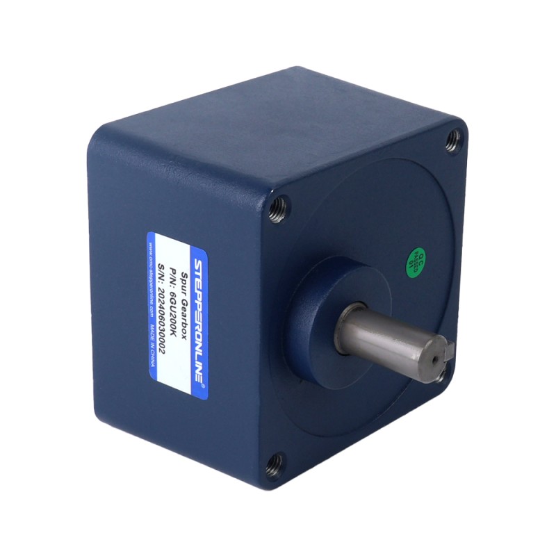 200W 110VAC 60Hz 7.75RPM 40.00Nm(5664.47oz.in) Flange 104mm Spur Gearbox Single-phase AC Induction  Motor - 6IK200GU-AFT/6GU200K | StepperOnline CA