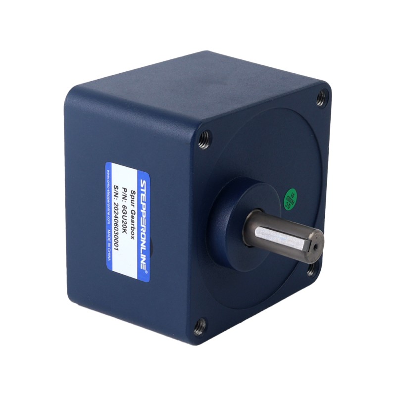 48V 200W 150RPM Geared Brushless DC Motor 8.40Nm(1189.54oz.in) 20:1 Spur Gearbox - F6B200-48GU-30S/6GU20K | StepperOnline CA 48V 200W 150RPM Geared Brushless DC Motor 8.40Nm(1189.54oz.in) 20:1 Spur Gearbox - F6B200-48GU-30S/6GU20K | StepperOnline CA