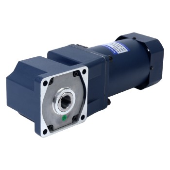 DE On Sale - 200W 220/380VAC 90RPM 15.00Nm Flange 104mm Right Angle Gearbox Hollow Shaft Three-phase AC Induction Motor