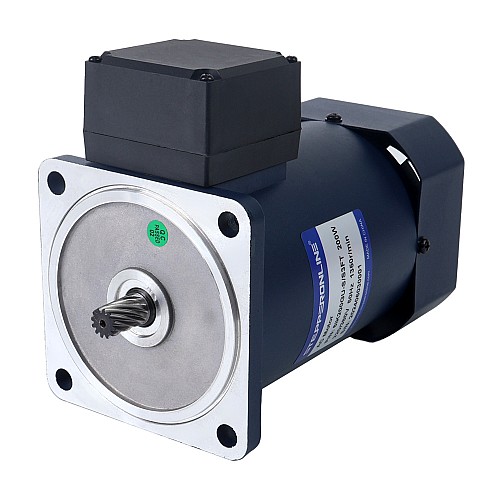 200W 220VAC/380VAC 50/60Hz 90/103RPM 14.01Nm(1983.98oz.in)/11.60Nm(1642.70oz.in) Flange 104mm Spur Gearbox Three-phase AC Induction Motor - 6IK200GU-S/S3FT/6GU15K | StepperOnline CA
