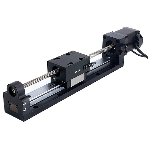 Nema 14 Stepper Lead Screw Linear Actuator 1.5A Stroke 120mm 0.2Nm(28.32oz.in) Lead 12.7mm(0.5) with Sensor - LMD14S18WF15-120 | StepperOnline CA