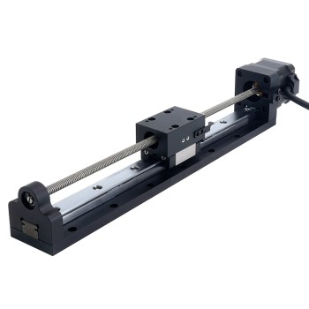 Nema 17 Stepper Lead Screw Linear Actuator 1.5A Stroke 200mm 0.25Nm(35.40oz.in) Lead 2.54mm(0.1") with Sensor Nema 17 Stepper Lead Screw Linear Actuator 1.5A Stroke 200mm 0.25Nm(35.40oz.in) Lead 2.54mm(0.1") with Sensor