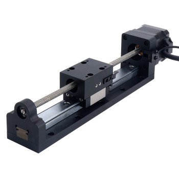 Nema 17 Stepper Lead Screw Linear Actuator 1.5A Stroke 120mm 0.25Nm(35.40oz.in) Lead 6.35mm(0.25") with Sensor Nema 17 Stepper Lead Screw Linear Actuator 1.5A Stroke 120mm 0.25Nm(35.40oz.in) Lead 6.35mm(0.25") with Sensor