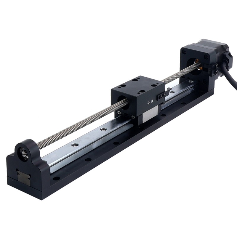 Nema 17 Stepper Lead Screw Linear Actuator 1.5A Stroke 200mm 0.25Nm(35.40oz.in) Lead 6.35mm(0.25) with Sensor - LMD17S13RF15-200 | StepperOnline CA Nema 17 Stepper Lead Screw Linear Actuator 1.5A Stroke 200mm 0.25Nm(35.40oz.in) Lead 6.35mm(0.25) with Sensor - LMD17S13RF15-200 | StepperOnline CA