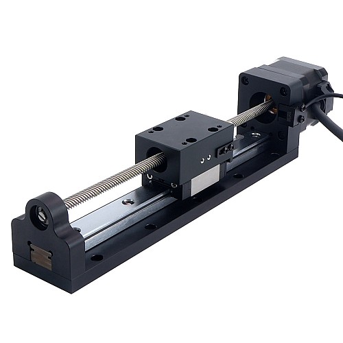 Nema 17 Stepper Lead Screw Linear Actuator 1.5A Stroke 120mm 0.25Nm(35.40oz.in) Lead 12.7mm(0.5) with Sensor - LMD17S13WF15-120 | StepperOnline CA