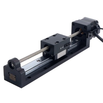 Nema 17 Stepper Lead Screw Linear Actuator 1.5A Stroke 120mm 0.25Nm(35.40oz.in) Lead 12.7mm(0.5") with Sensor
