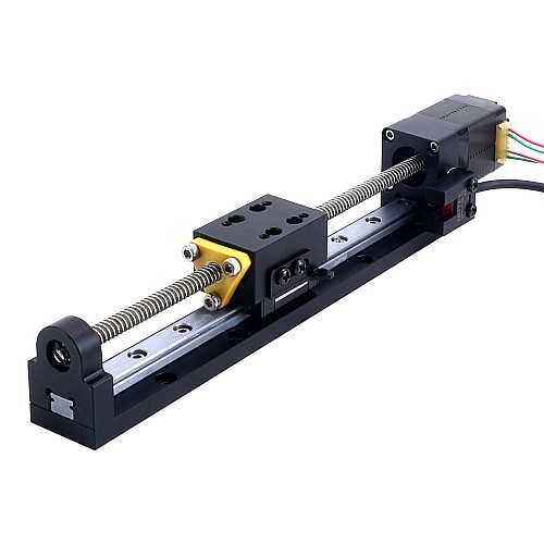 Nema 8 Stepper Lead Screw Linear Actuator 0.5A Stroke 90mm 0.01Nm(1.416oz.in) Lead 2.54mm(0.1) with Sensor - LMD8S11GD05-090 | StepperOnline CA