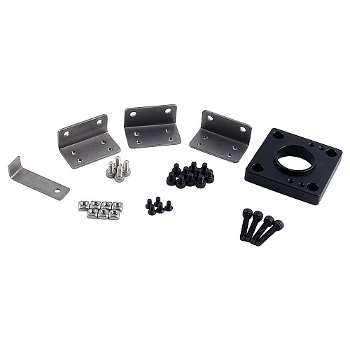 LK2A40 Series Ball Screw Driven Linear Module Max. Speed 500mm/s Position Accuracy 0.003mm Stroke 136mm - LK2A40-17DL050-136 | StepperOnline CA