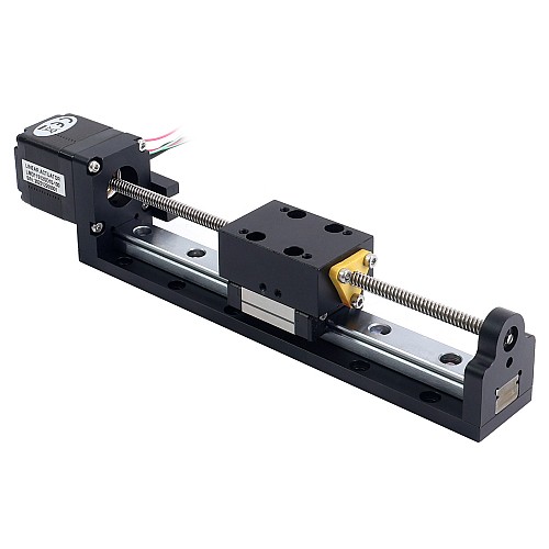 Nema 11 Stepper Lead Screw Linear Actuator 1.0A Stroke 100mm 0.05Nm(7.08oz.in) Lead 2.54mm(0.1) with Sensor - LMD11S12GD10-100 | StepperOnline CA