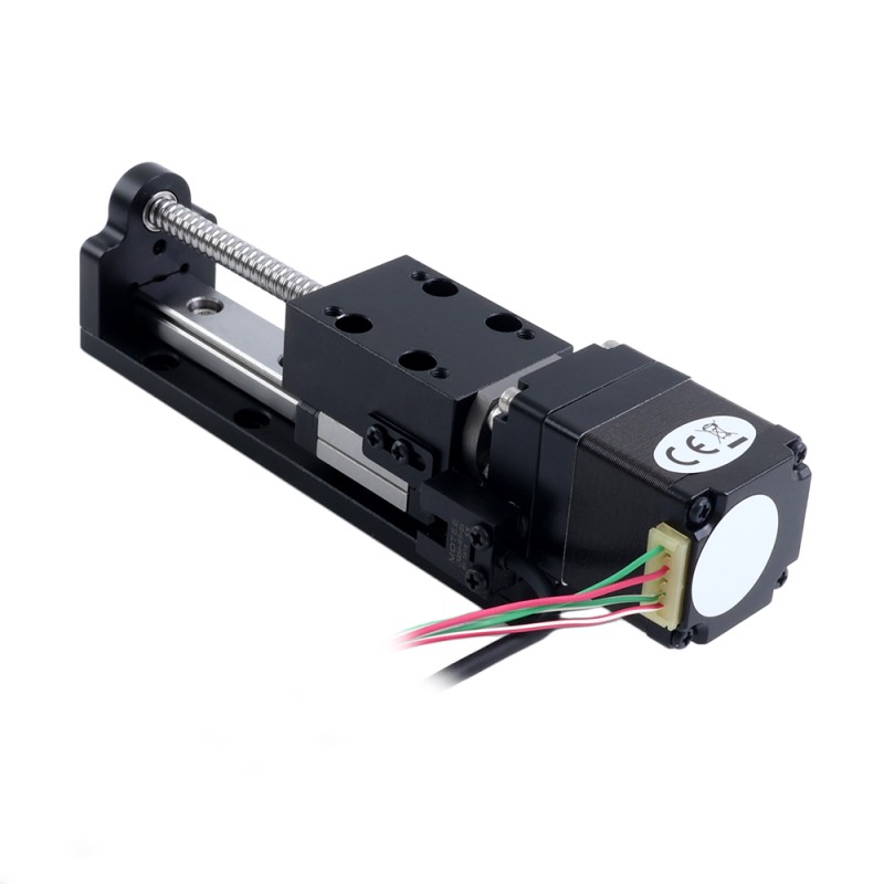 Nema 11 Stepper Ball Screw Linear Actuator 1.0A Stroke 25mm 0.05Nm(7.08oz.in) Lead 2mm(0.07874) with Sensor - LMD11S13BAM10-025 | StepperOnline CA