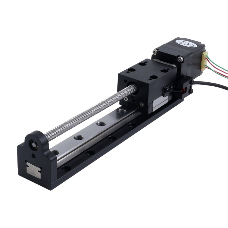 Nema 11 Stepper Ball Screw Linear Actuator 1.0A Stroke 150mm 0.05Nm(7.08oz.in) Lead 2mm(0.07874) with Sensor - LMD11S13BAM10-150 | StepperOnline CA