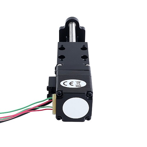 Nema 11 Stepper Lead Screw Linear Actuator 1.5A Stroke 50mm 0.05Nm(7.08oz.in) Lead 1mm(0.03937" ) with Sensor - LMD11S13BSM15-050 | StepperOnline CA