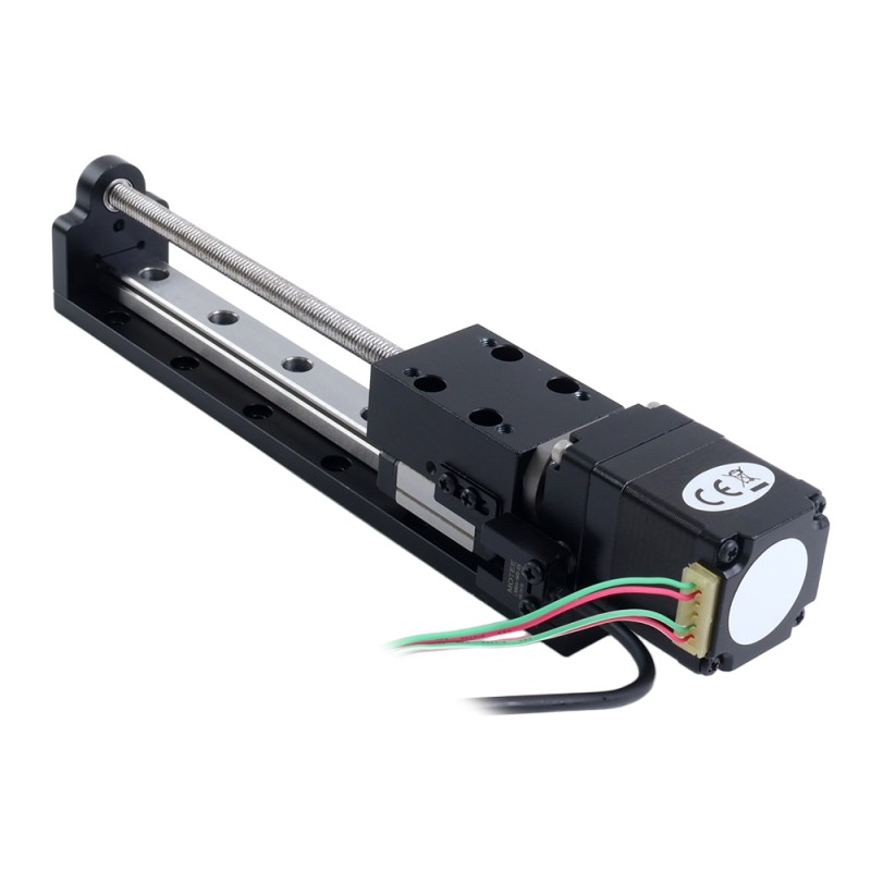 Nema 11 Stepper Ball Screw Linear Actuator 1.0A Stroke 100mm 0.05Nm(7.08oz.in) Lead 10mm(0.3937) with Sensor - LMD11S13B1M10-100 | StepperOnline CA
