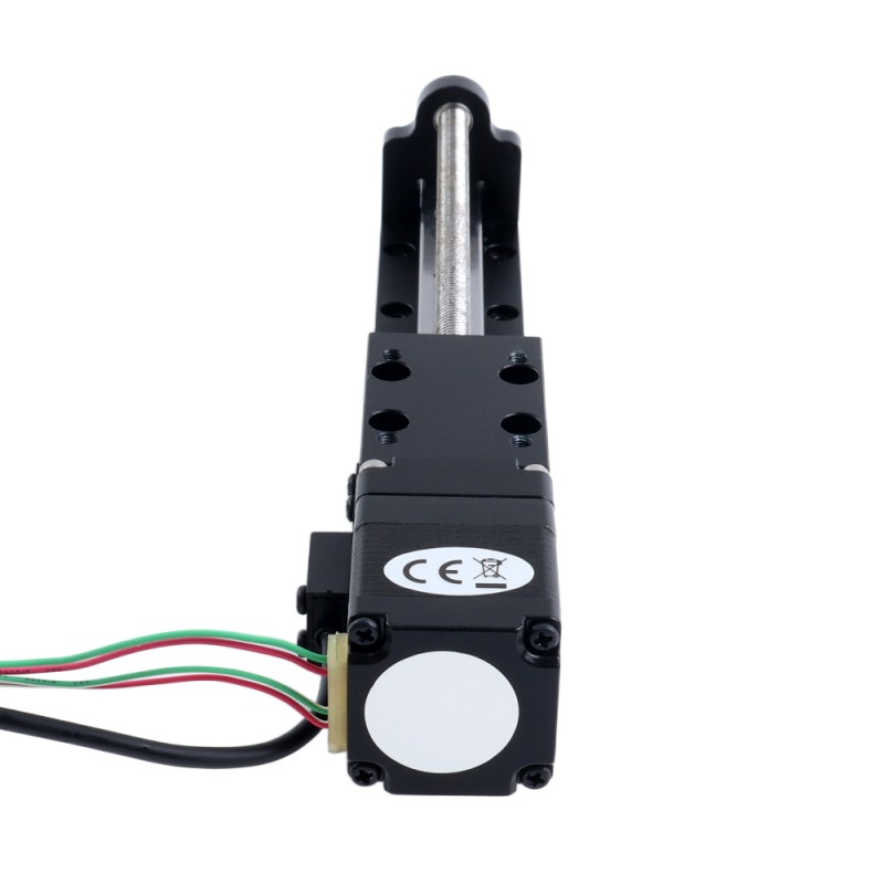 Nema 11 Stepper Ball Screw Linear Actuator 1.0A Stroke 100mm 0.05Nm(7.08oz.in) Lead 10mm(0.3937) with Sensor - LMD11S13B1M10-100 | StepperOnline CA