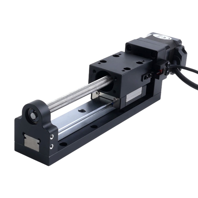 Nema 14 Stepper Ball Screw Linear Actuator 1.5A Stroke 80mm 0.14Nm(19.83oz.in) Lead 2mm(0.07874) with Sensor - LMD14S13BAB15-080 | StepperOnline CA