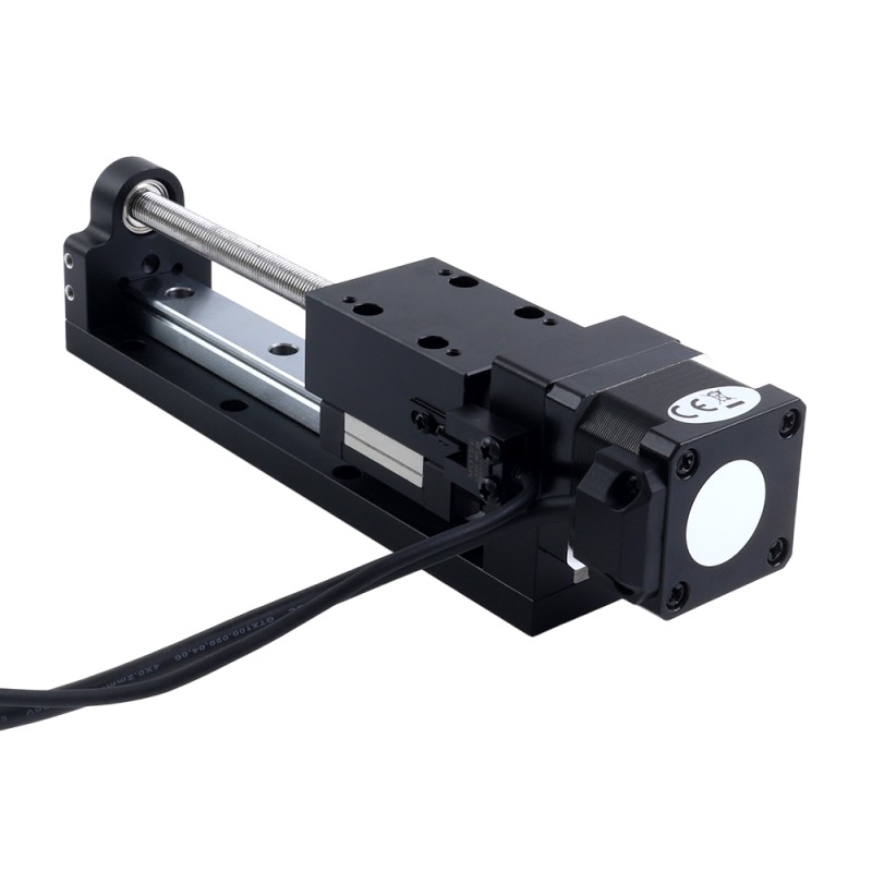 Nema 14 Stepper Ball Screw Linear Actuator 1.5A Stroke 80mm 0.14Nm(19.83oz.in) Lead 2mm(0.07874) with Sensor - LMD14S13BAB15-080 | StepperOnline CA