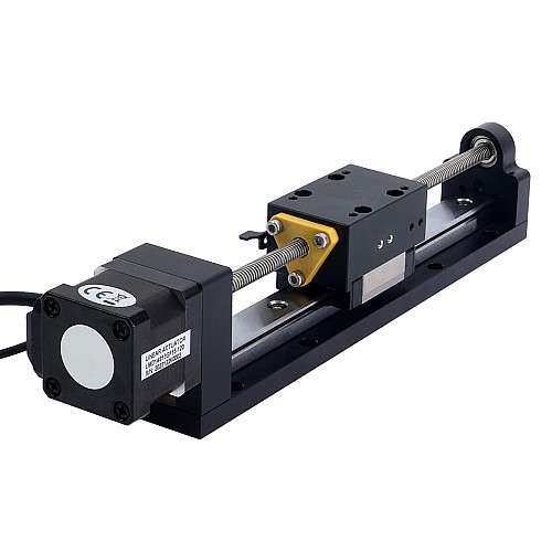 Nema 14 Stepper Lead Screw Linear Actuator 1.5A Stroke 120mm 0.14Nm(19.83oz.in) Lead 2.54mm(0.1) with Sensor - LMD14S13GF15-120 | StepperOnline CA