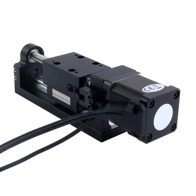 Nema 14 Stepper Ball Screw Linear Actuator 1.5A Stroke 40mm 0.20Nm(28.32oz.in) Lead 1mm(0.03937) with Sensor - LMD14S18BSB15-040 | StepperOnline CA