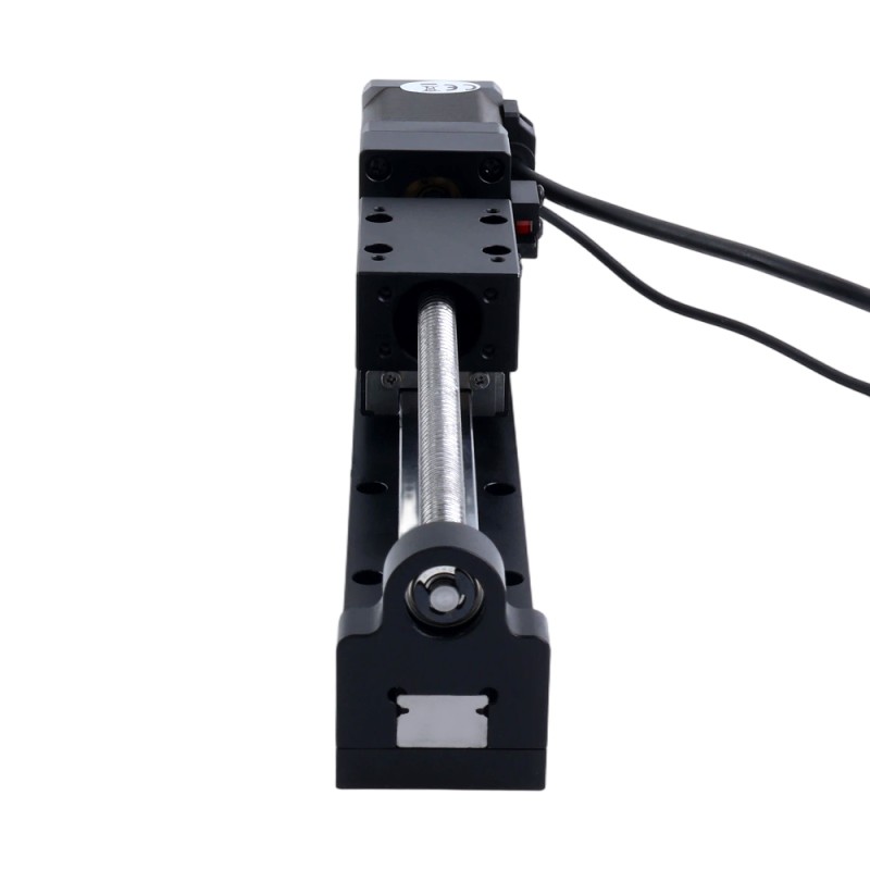 Nema 14 Stepper Ball Screw Linear Actuator 1.5A Stroke 200mm 0.20Nm(28.32oz.in) Lead 5mm(0.19685) with Sensor - LMD14S18BVB15-200 | StepperOnline CA