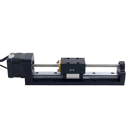 Nema 17 Stepper Lead Screw Linear Actuator 1.5A Stroke 120mm 0.25Nm(35.40oz.in) Lead 2.54mm(0.1) with Sensor - LMD17S13GF15-120 | StepperOnline CA