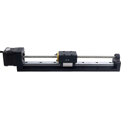 Nema 17 Stepper Lead Screw Linear Actuator 1.5A Stroke 200mm 0.25Nm(35.40oz.in) Lead 2.54mm(0.1) with Sensor - LMD17S13GF15-200 | StepperOnline CA