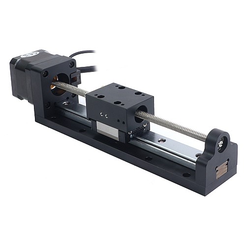 Nema 17 Stepper Lead Screw Linear Actuator 1.5A Stroke 120mm 0.25Nm(35.40oz.in) Lead 12.7mm(0.5) with Sensor - LMD17S13WF15-120 | StepperOnline CA